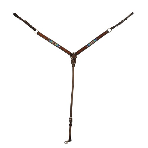 Fort Worth Cactus Beaded Breastcollar